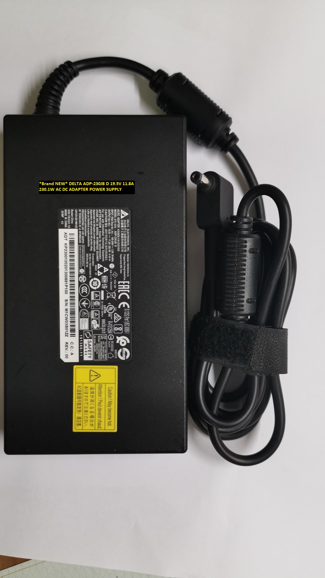 *Brand NEW* DELTA ADP-230JB D 19.5V 11.8A 230.1W AC DC ADAPTER POWER SUPPLY